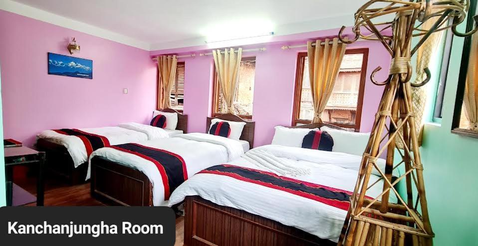 Annapurna Guest House And Rooftop Restaurant Bhatgoan Eksteriør bilde