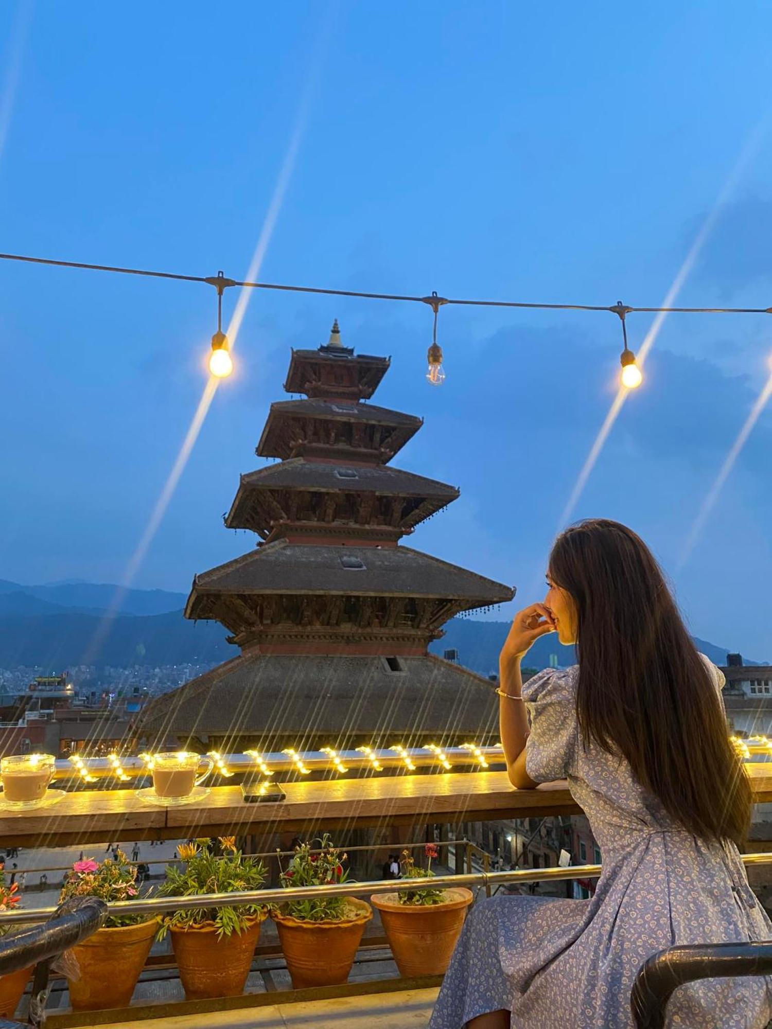 Annapurna Guest House And Rooftop Restaurant Bhatgoan Eksteriør bilde